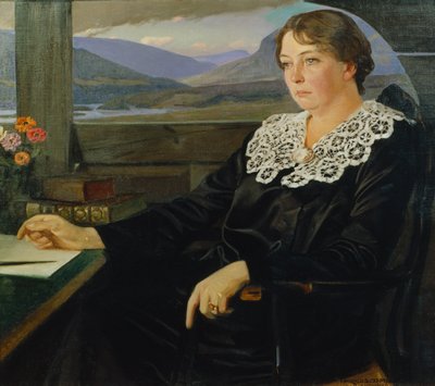 Autorin Sigrid Undset von Harald Slott Moller