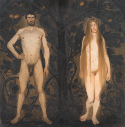 Adam und Eva von Harald Slott Møller