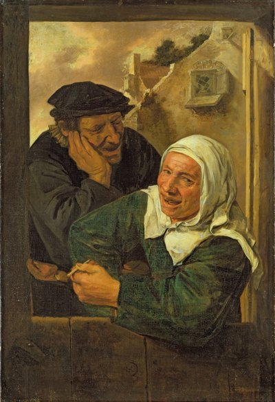 Altes Paar von Harmen Hals