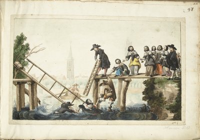 Die gebrochene Brücke von Harmen ter Borch