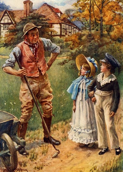 Der Stechpalmenbaum von Harold Copping