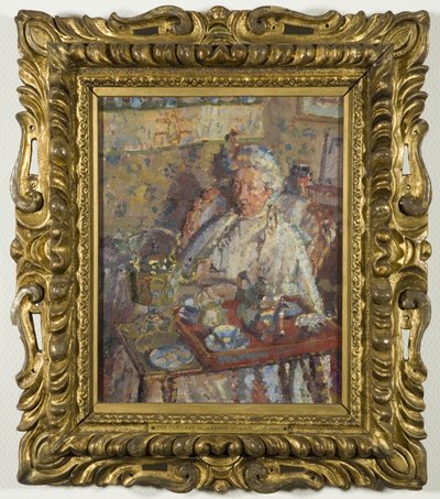 Die alte Dame von Harold Gilman