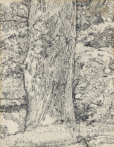 Baum, 1916 von Harold Gilman