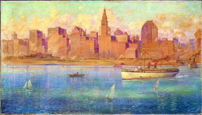 Lake Front, Chicago von Harold Harrington Betts