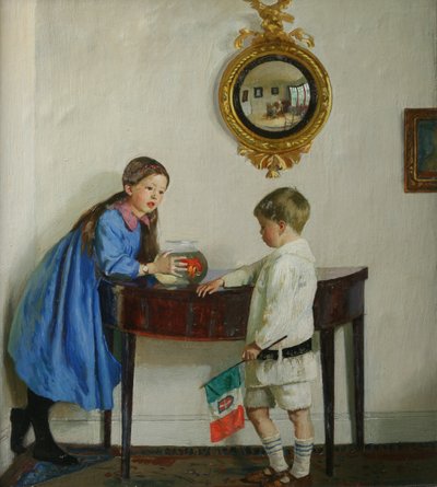 Laura und Paul Jewill Hill von Harold Harvey