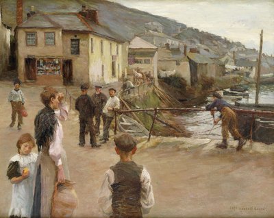 Mousehole von Harold Harvey