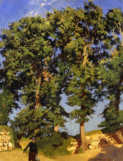 Auf dem Weg zur Ernte von Harold Harvey