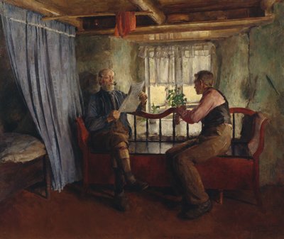 In einem Bauernwohnzimmer von Harriet Backer