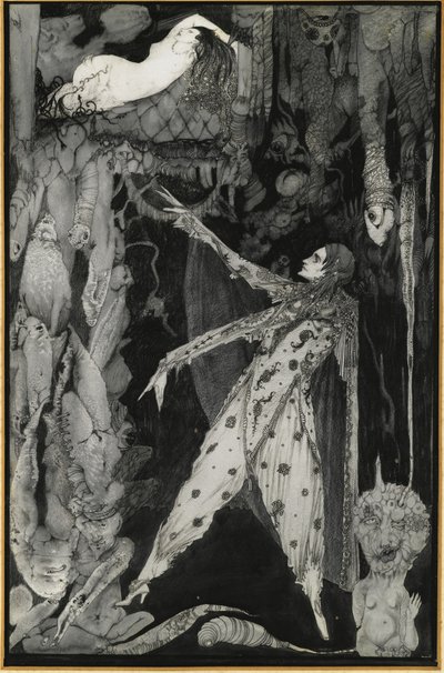 Illustration zu Goethes Faust von Harry Clarke