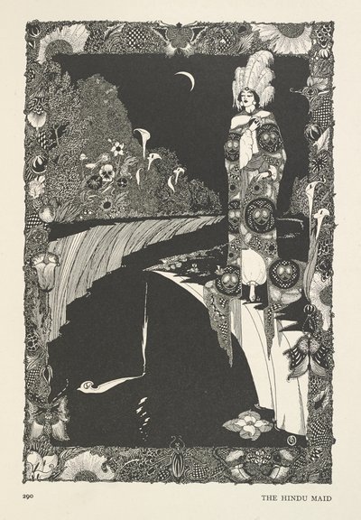 Die hinduistische Magd von Harry Clarke