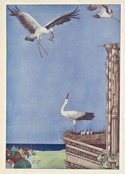 Die Störche von Harry Clarke