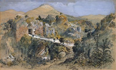 Caesarea Philippi Banias von Harry Fenn