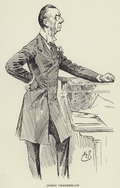 Joseph Chamberlain von Harry Furniss