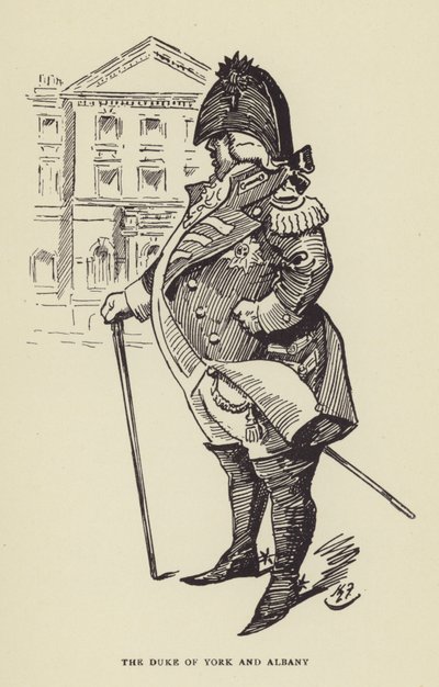 Der Herzog von York und Albany von Harry Furniss