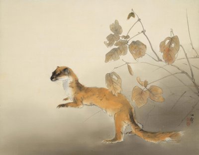 Herbstliche Farm von Hashimoto Kansetsu
