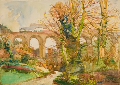 Eisenbahnbrücke, St. Austell, England, 1905 von Hayley Lever