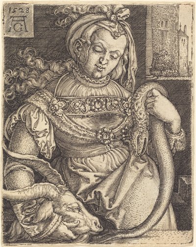 Unmäßigkeit, 1528 von Heinrich Aldegrever