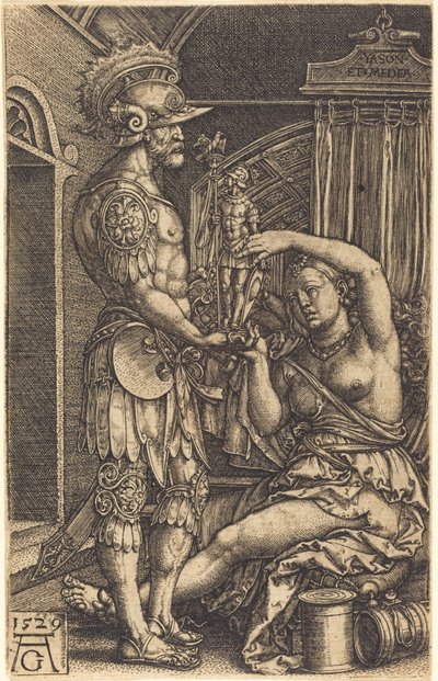 Jason und Medea von Heinrich Aldegrever