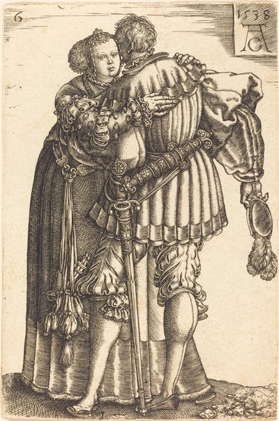 Große Hochzeits-Tänzer von Heinrich Aldegrever