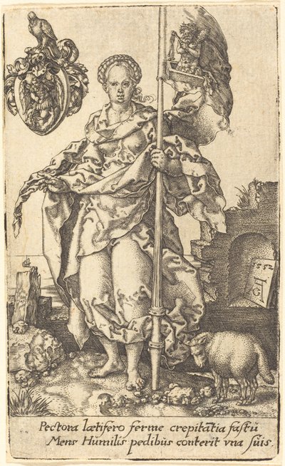 Bescheidenheit von Heinrich Aldegrever