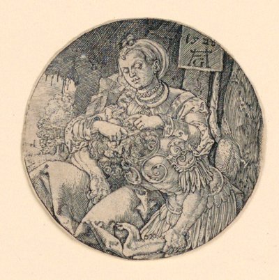 Samson und Delilah von Heinrich Aldegrever