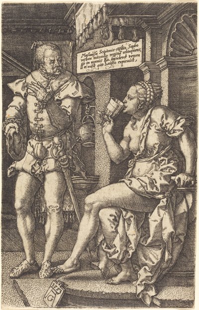 Sophonisba von Heinrich Aldegrever