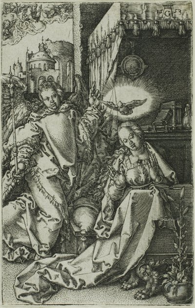 Die Verkündigung von Heinrich Aldegrever