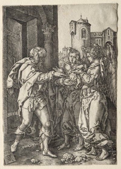 Die Geschichte von Lot von Heinrich Aldegrever