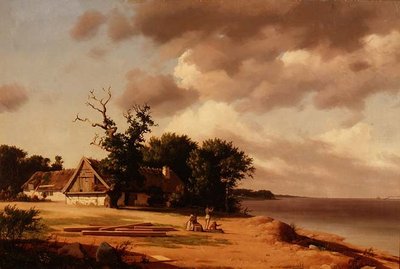 Fischerleute am Öresund (1839) von Heinrich Buntzen