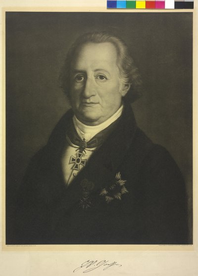 Johann Wolfgang von Goethe von Heinrich Christoph Kolbe