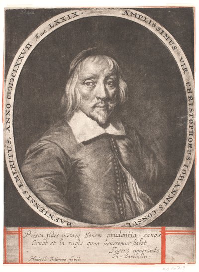 Bürgermeister Christopher Hansen von Heinrich Dittmers