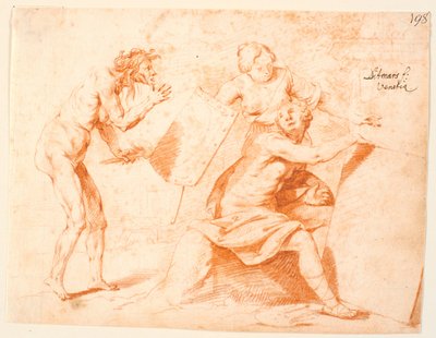 Der Frieden schützt die Kunst vor den Angriffen des Krieges von Heinrich Dittmers