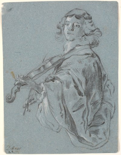 Junger Geigenspieler von Heinrich Dittmers