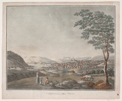 Christiania, von Tøyen von Heinrich Grosch