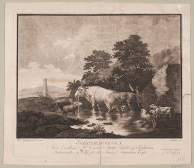 Sommerabend von Heinrich Grosch