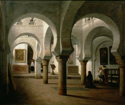 Eine Seitenkapelle, Kathedrale von Pisa von Heinrich Hansen