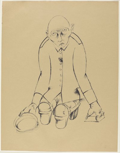 Der Ernährer von Heinrich Hoerle