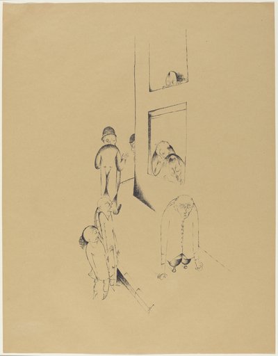 Der Immerwährende Schmerz von Heinrich Hoerle