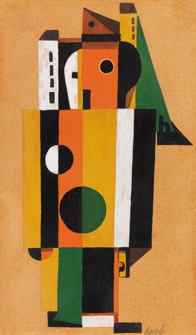 Begegnung, 1925 von Heinrich Hoerle