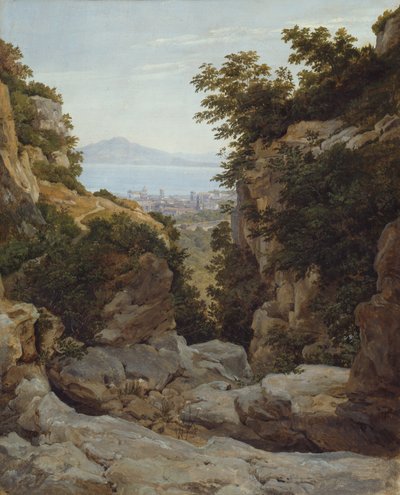 Italienische Landschaft von Heinrich Reinhold