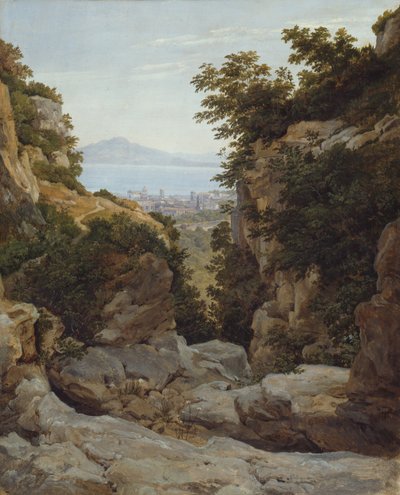 Italienische Landschaft, 1821-24 von Heinrich Reinhold