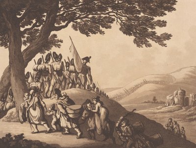 Soldaten marschieren, 1. April 1798 von Heinrich Schutz