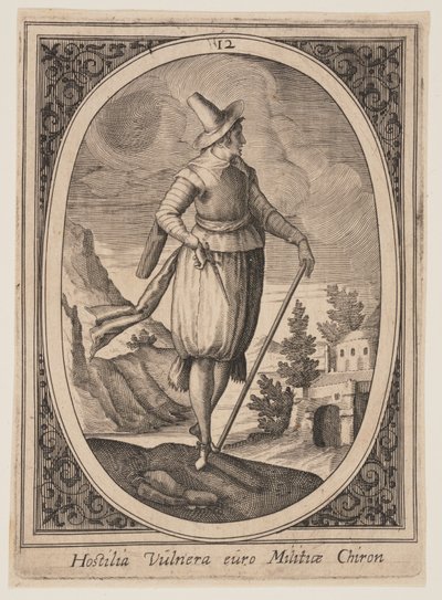 Tafel 12 aus Militärfiguren von Heinrich Ulrich