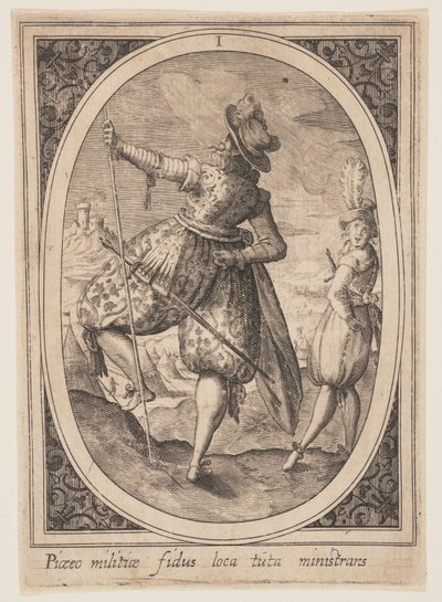 Tafel 1 aus Militärfiguren von Heinrich Ulrich