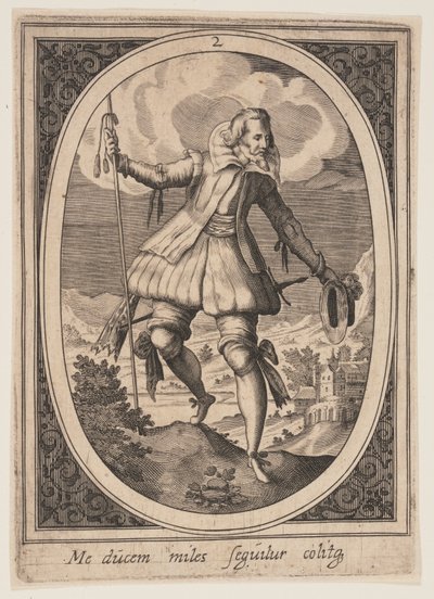 Tafel 2 aus Militärfiguren von Heinrich Ulrich