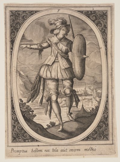 Platte 5 aus Militärfiguren von Heinrich Ulrich