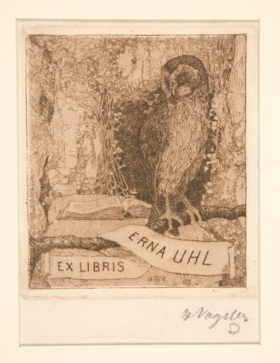 Exlibris von Heinrich Vogeler