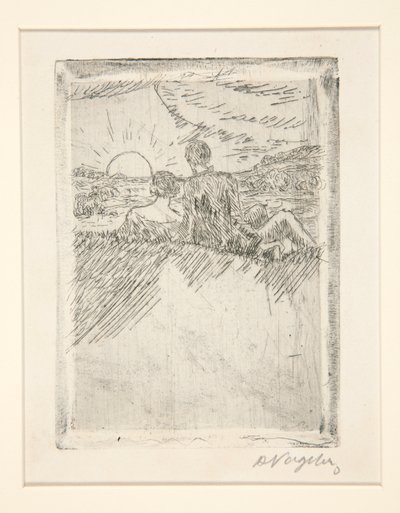 Exlibris von Heinrich Vogeler