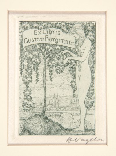 Exlibris von Heinrich Vogeler