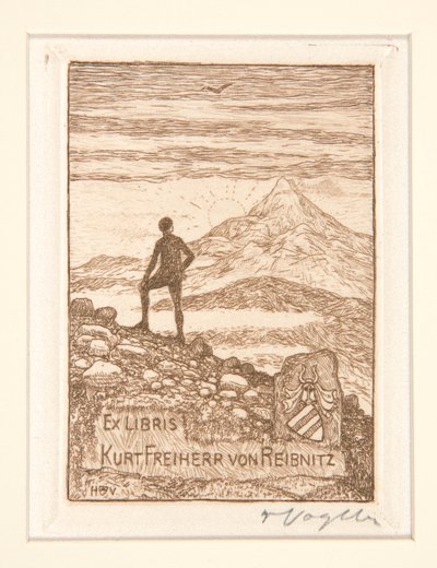 Exlibris von Heinrich Vogeler
